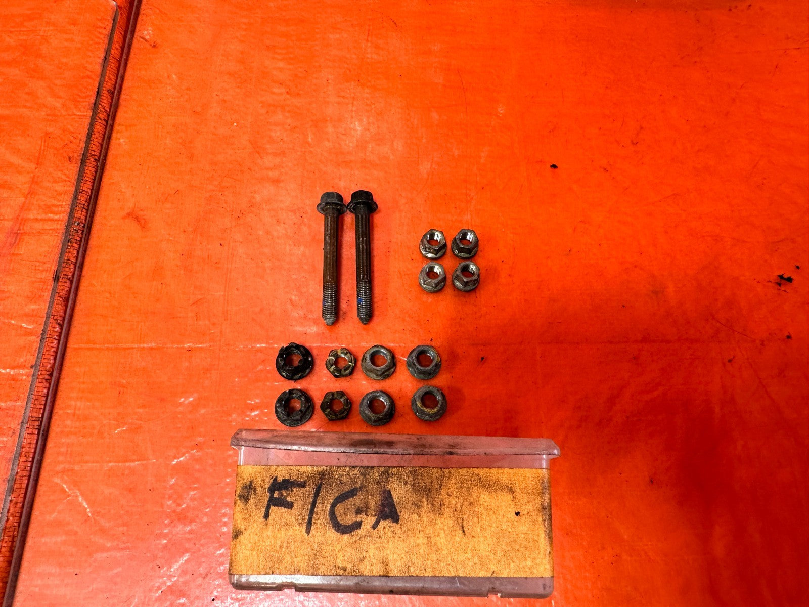 88 91 HONDA CIVIC   FRONT LOWER CONTROL ARM BOLTS HARDWARE   OEM 3170