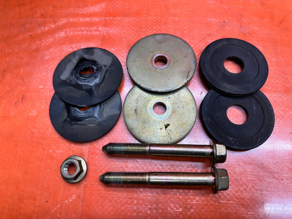 03-08 NISSAN 350Z 3.5L VQ35DE REAR DIFFERENTIAL MOUNT BOLTS HARDWARE OEM #3464