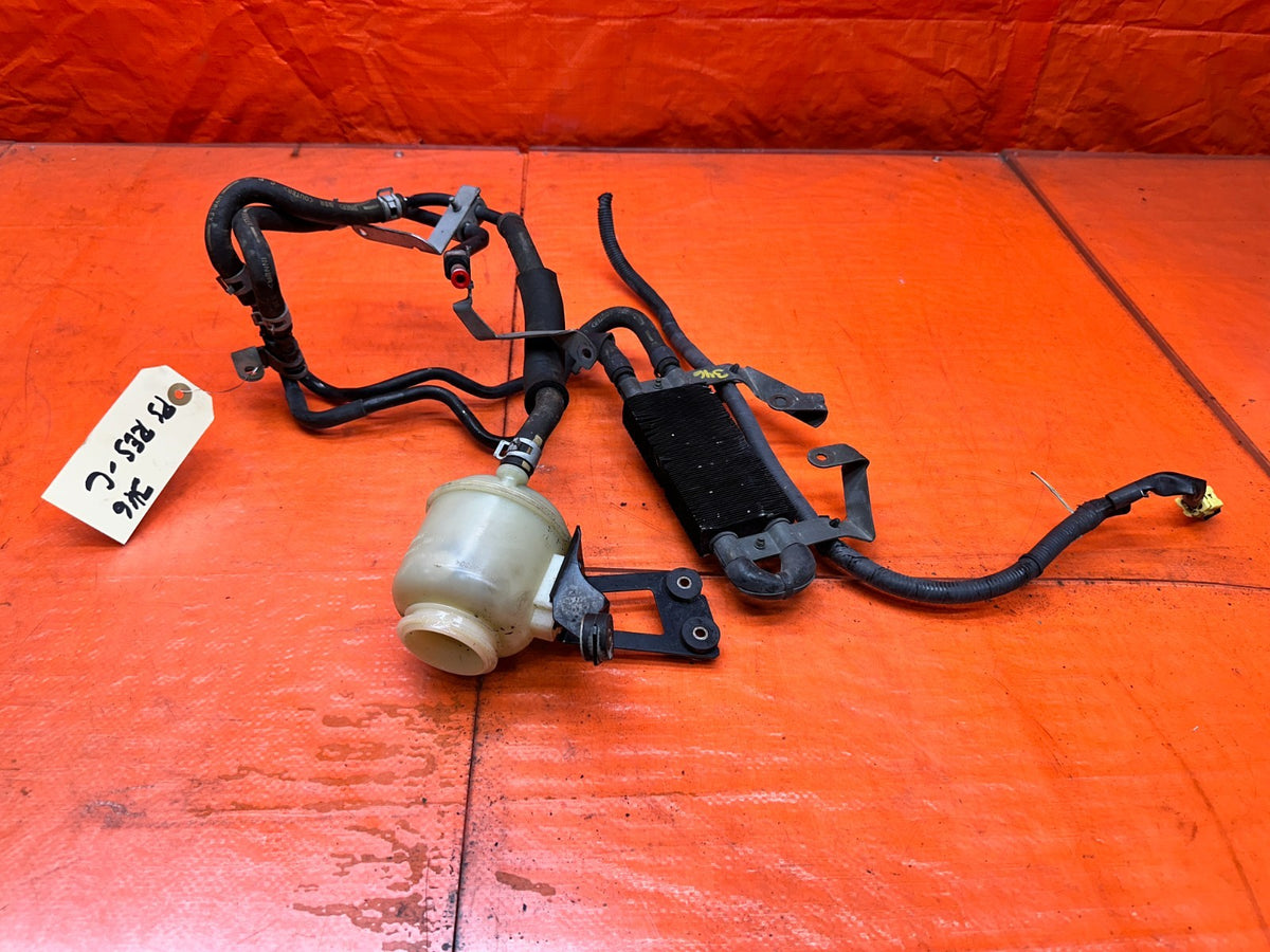 03-08 NISSAN 350Z POWER STEERING LINES TO RACK COMPLETE & COOLER TOO OEM #34612