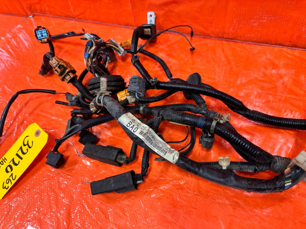 99 01 HONDA PRELUDE BASE INTERIOR FLOOR WIRING HARNESS WIRE LOOM LEFT SIDE #2634