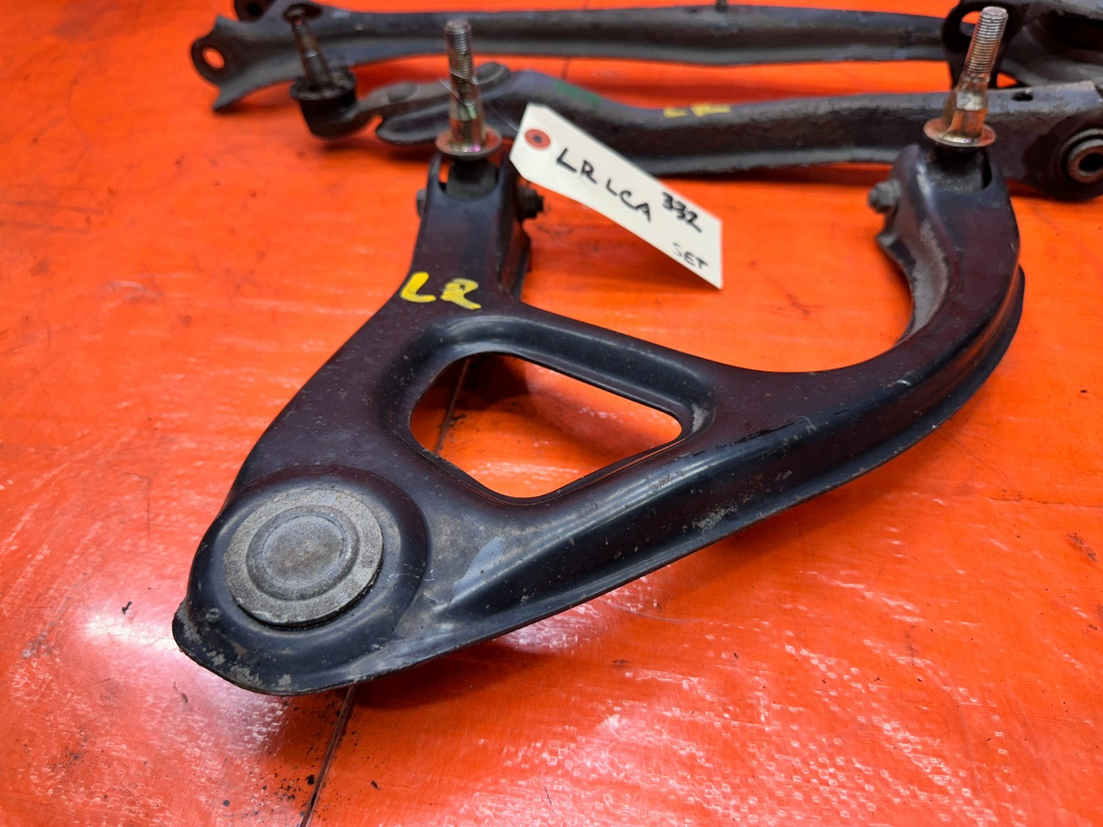 92 96 HONDA PRELUDE LEFT REAR CONTROL ARMS SET OEM FACTORY OE #3328
