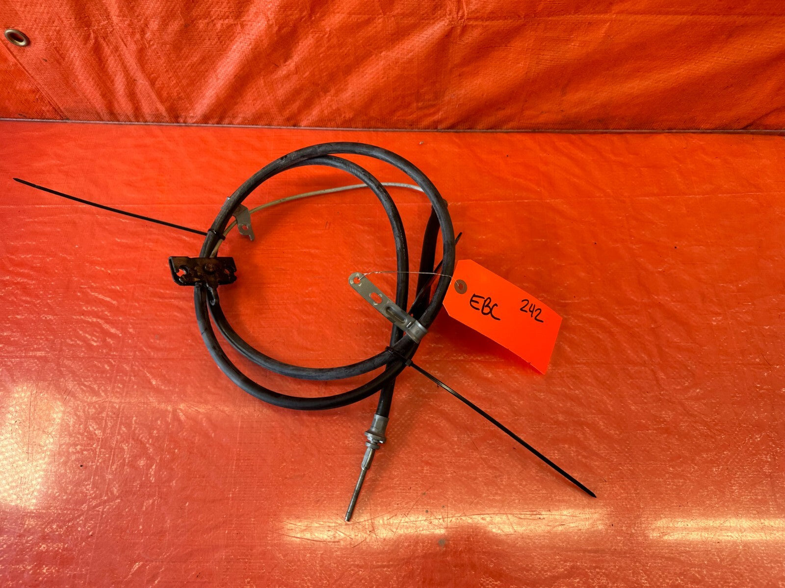 14 20 INFINITI Q50 & 17 20 Q60 EMERGENCY / PARKING FOOT BRAKE CABLE LINE OEM 2424