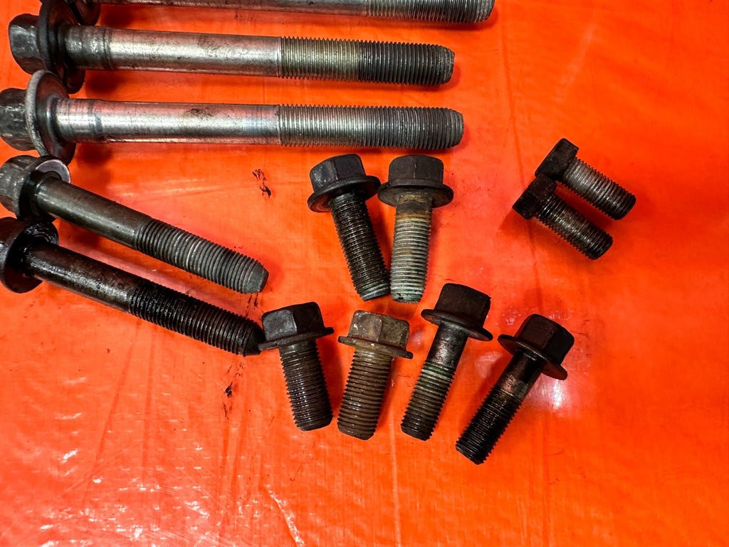 04 08 ACURA TSX   FRONT CROSSMEMBER SUBFRAME SUB FRAME BOLTS HARDWARE   OEM #3224