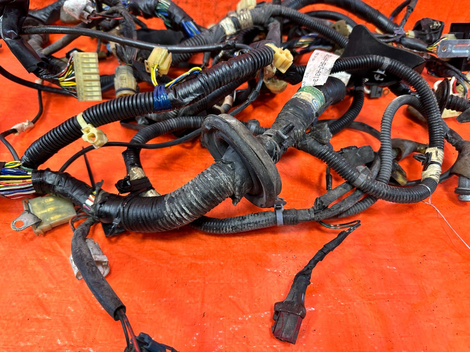 90 91 HONDA CIVIC HATCHBACK INTERIOR FIREWALL CABIN WIRING WIRE HARNESS OEM 32511
