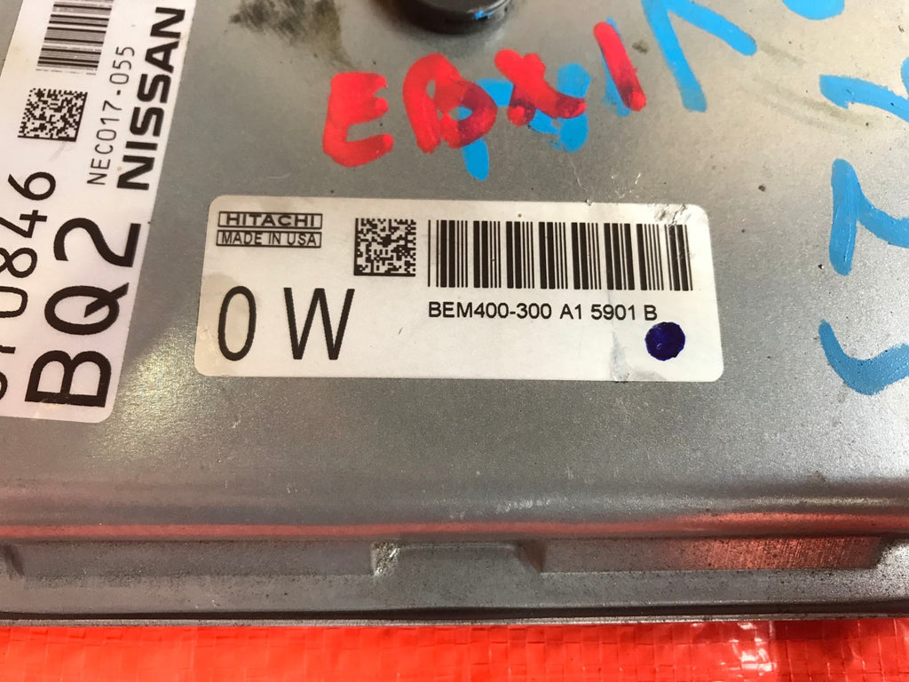 OEM 2015 15 NISSAN ALTIMA ENGINE COMPUTER ECU ECM EBX   PART # BEM400 300 A11