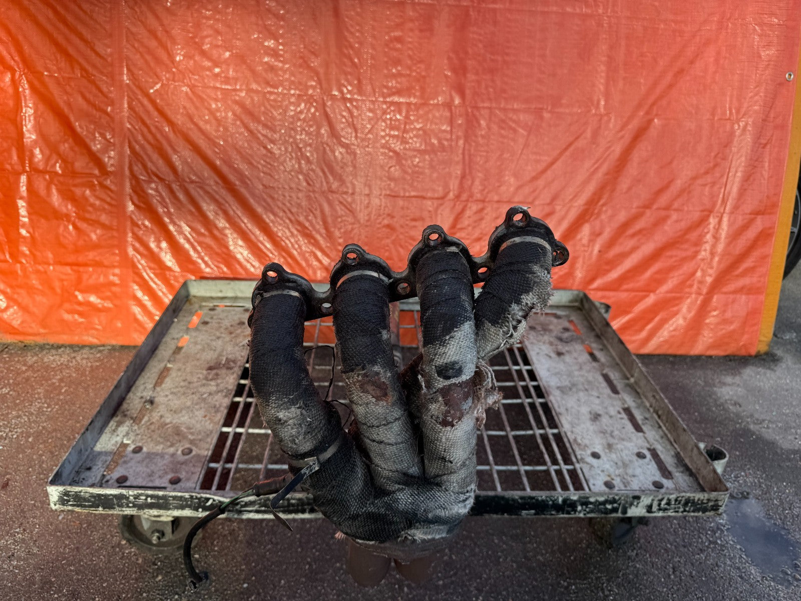 92 95 HONDA CIVIC   2D COUPE   D16 D15 D15B2 D16Z6 D16Y8 EXHAUST MANIFOLD 3270