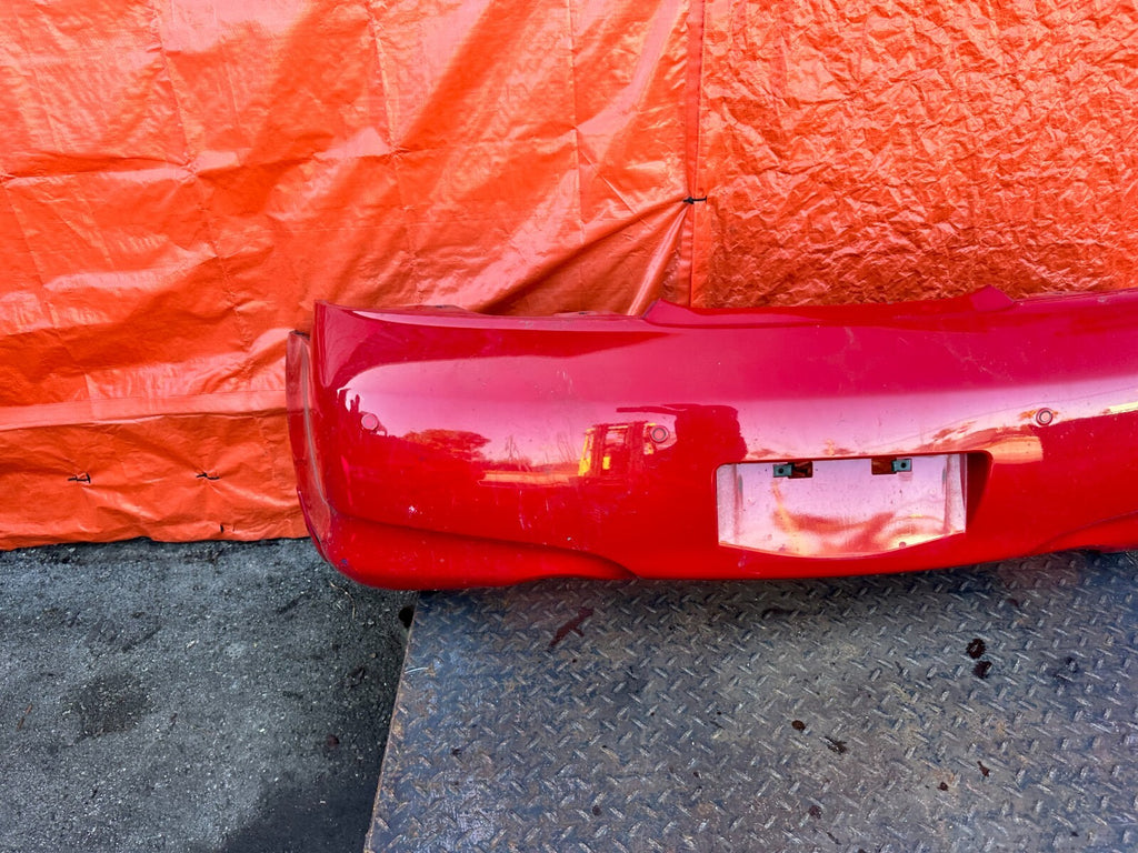 09 15 INFINITI G37 CONVERTIBLE   REAR BUMPER COVER   RED COLOR   OEM #27810