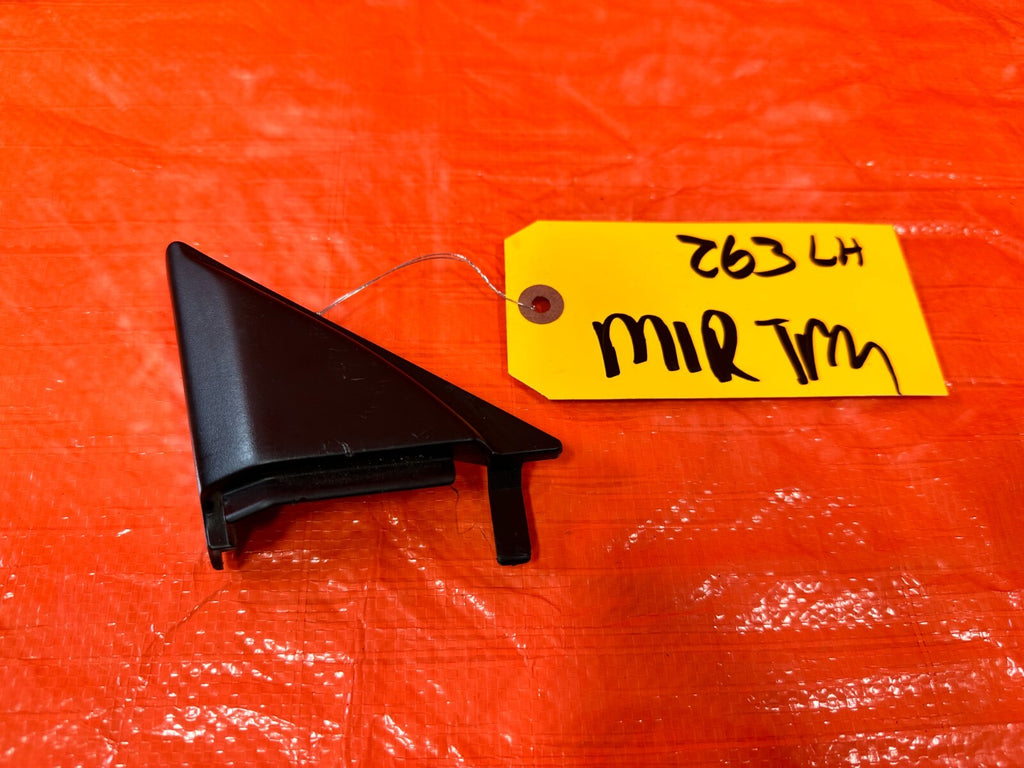 97 01 HONDA PRELUDE   INTERIOR MIRROR TRIM COVER PLASTIC   DRIVER LEFT OEM #2630