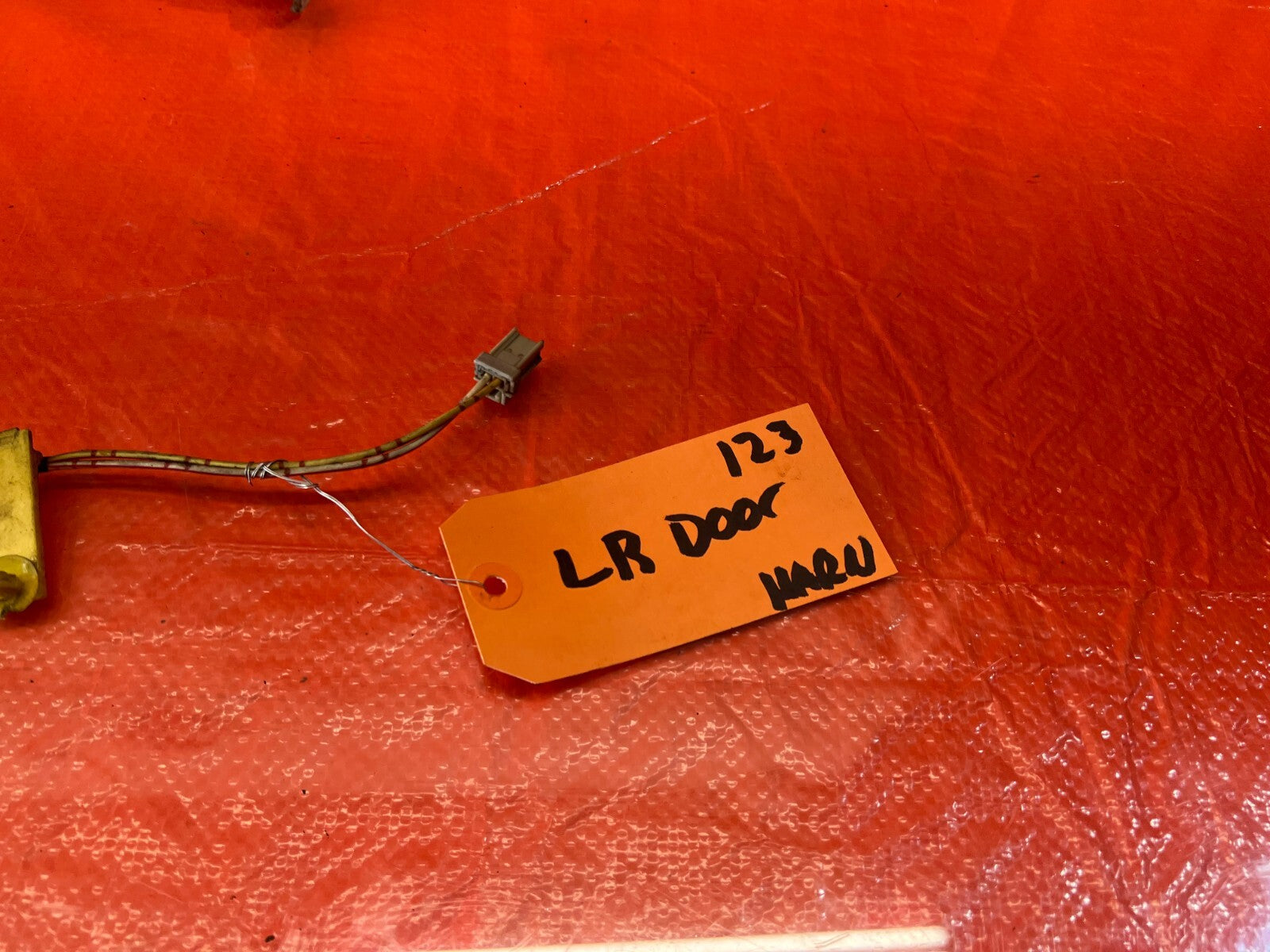 94 01 INTEGRA SEDAN   DRIVER LEFT REAR DOOR WIRING HARNESS WIRE LOOM   OEM #1234