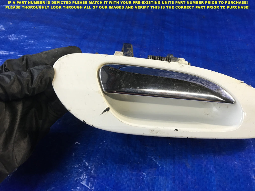 OEM 1999 2000 2001 ACURA TL PASSENGER RIGHT REAR EXTERIOR DOOR HANDLE  2