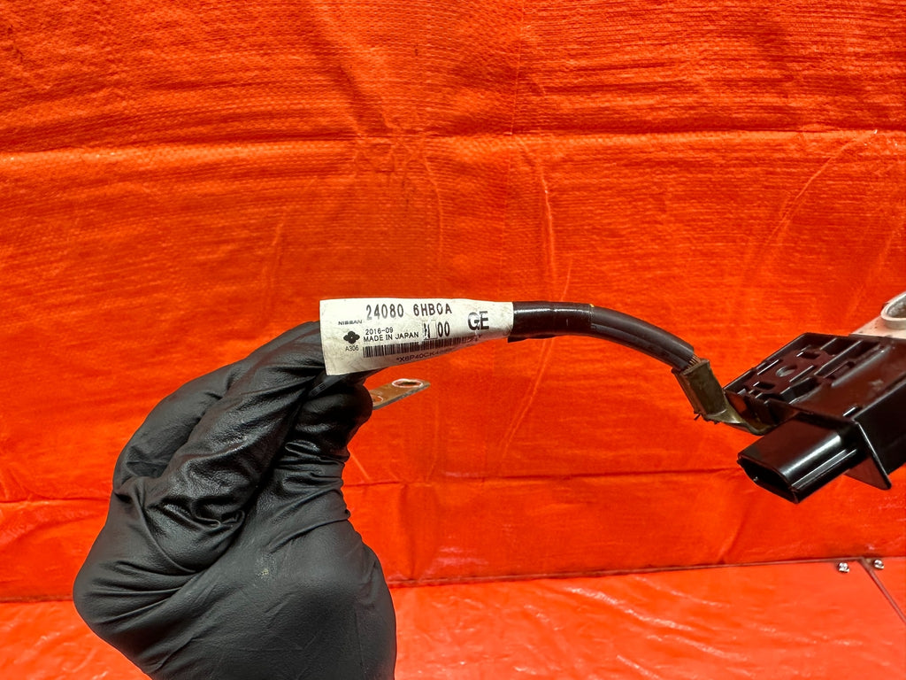 16 20 INFINITI Q50 Q60 3.0L   NEGATIVE TERMINAL BATTERY GROUND WIRE HARNESS #18510