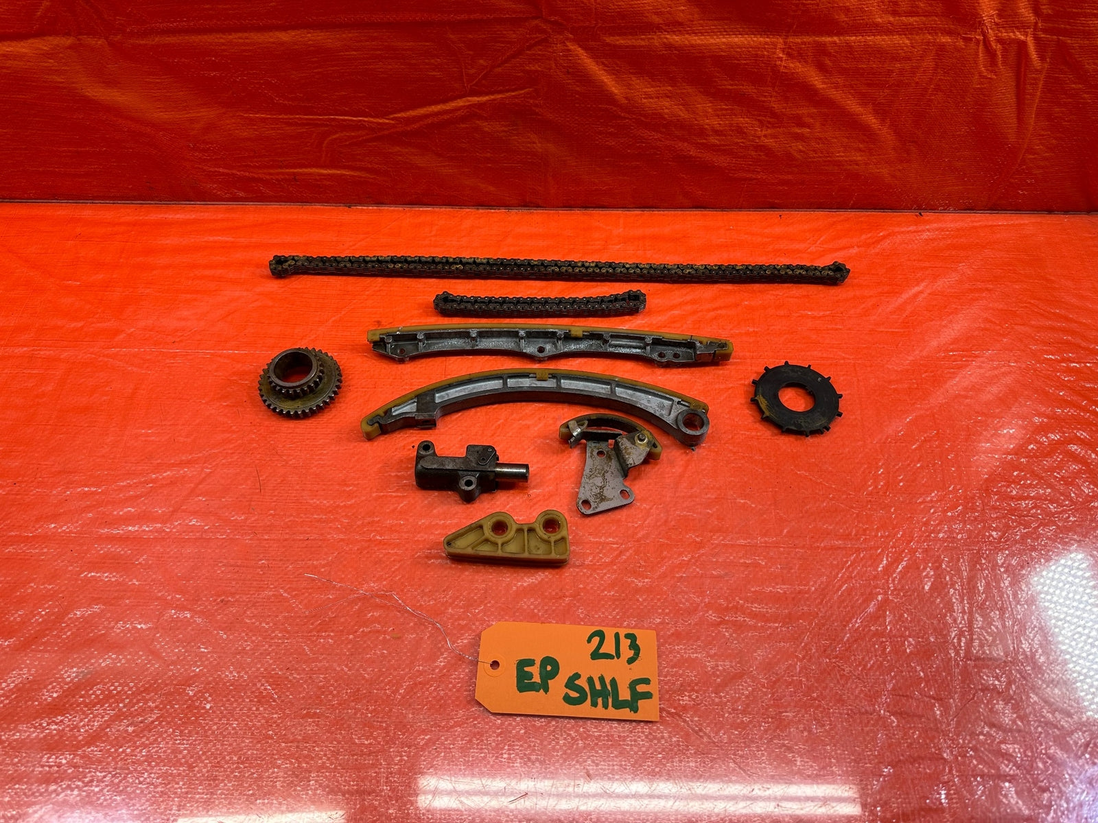 02 05 HONDA CIVIC SI EP3   K20A3 TIMING CHAIN KIT W/ GUIDES & SPROCKET OEM #2130