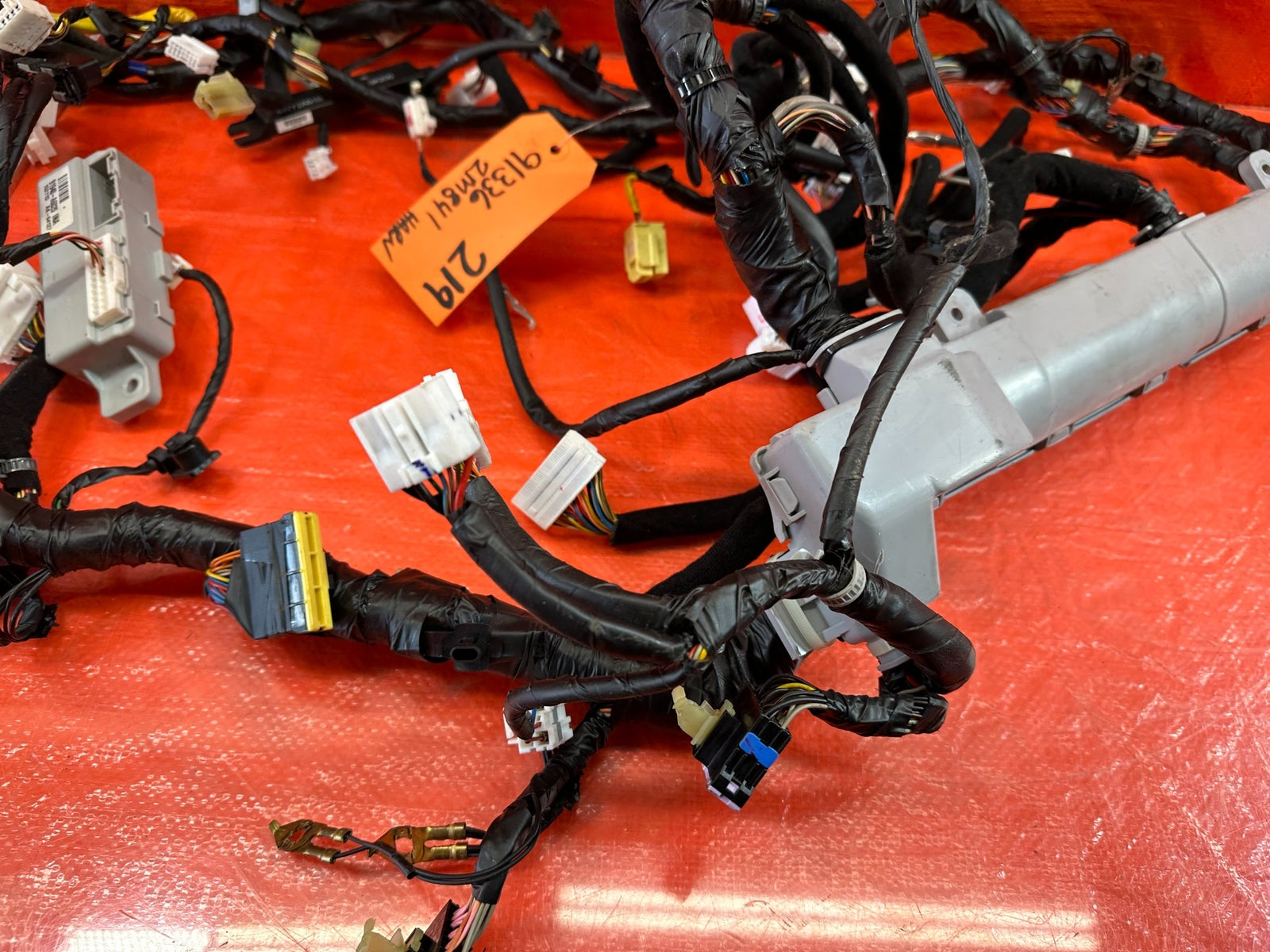2016 16 HYUNDAI GENESIS COUPE 3.8L   MAIN CHASSIS WIRE HARNESS WIRING LOOM #2197