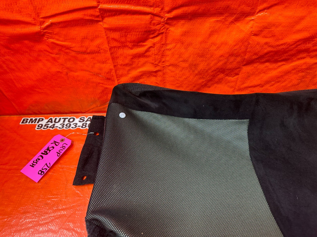 02 05 HONDA CIVIC SI EP3 DRIVER LEFT REAR UPPER SEAT SKIN WRAP COVER OEM 2586