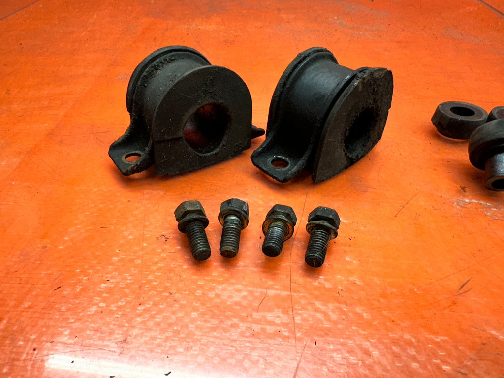 92 96 HONDA PRELUDE FRONT SWAY BAR BRACKETS BUSHINGS OEM #3327