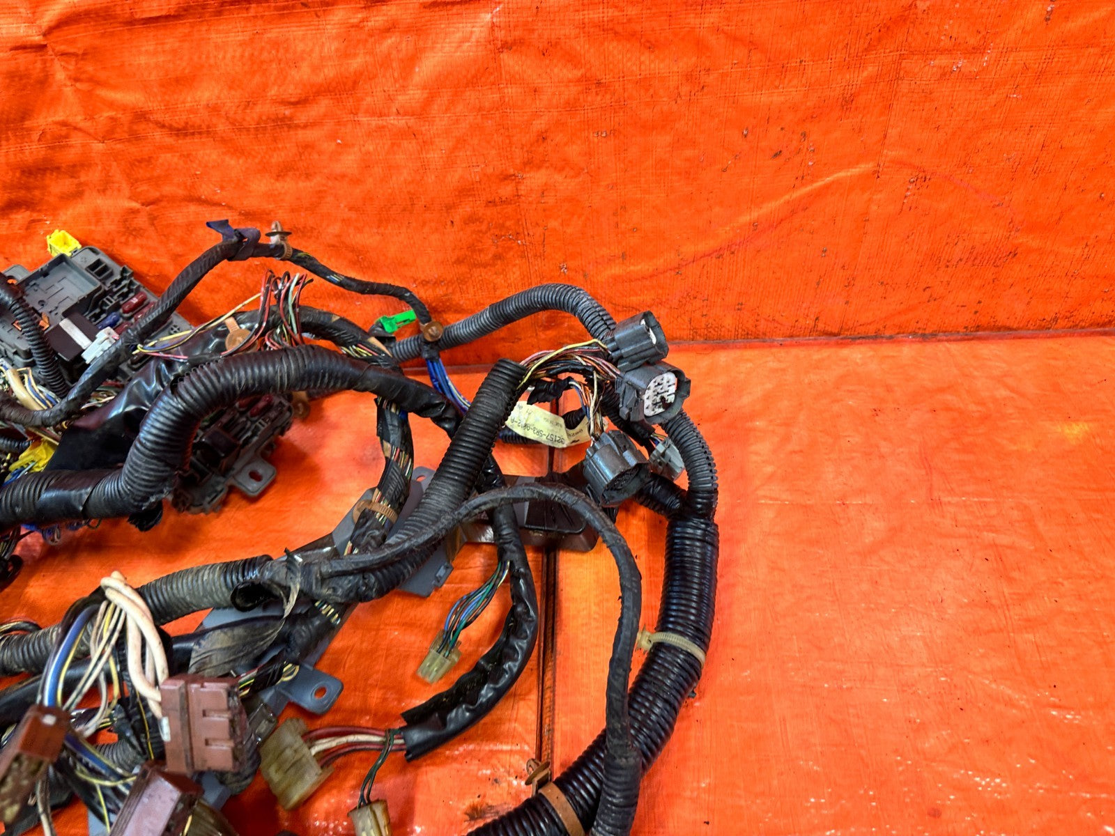 92 95 HONDA CIVIC COUPE   POWER   FIREWALL CABIN WIRING WIRE HARNESS   OEM #3273