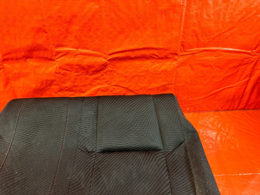 12 13 HONDA CIVIC SI 2D COUPE DRIVER LEFT REAR UPPER SEAT SKIN CLOTH FABRIC OEM6