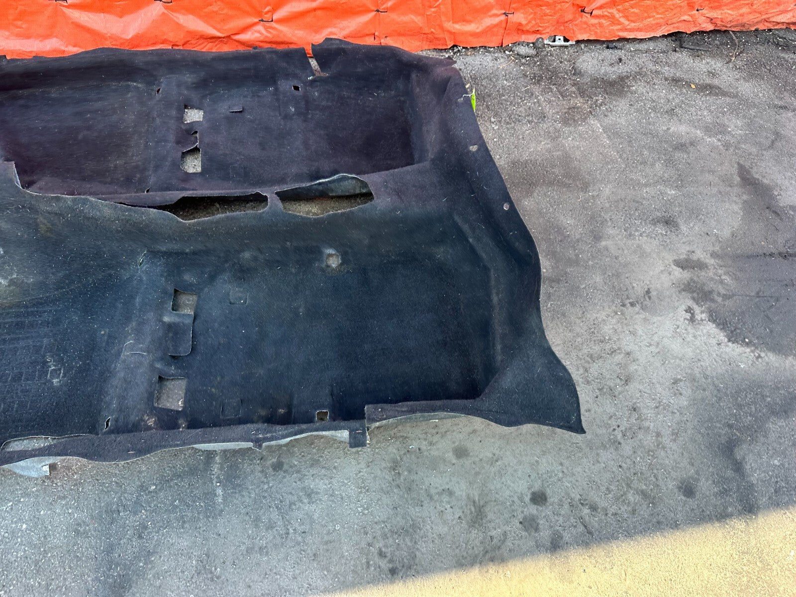 2013 13 SUBARU WRX STI WAGON INTERIOR FLOOR CARPET RUG MAT BLACK OEM 2834