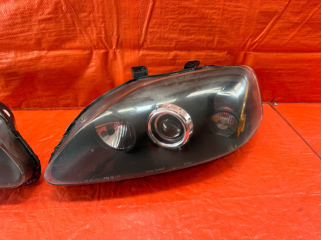 99 00 HONDA CIVIC   AFTERMARKET BRAND   PROJECTOR HEADLIGHT HEADLAMPS   #2029
