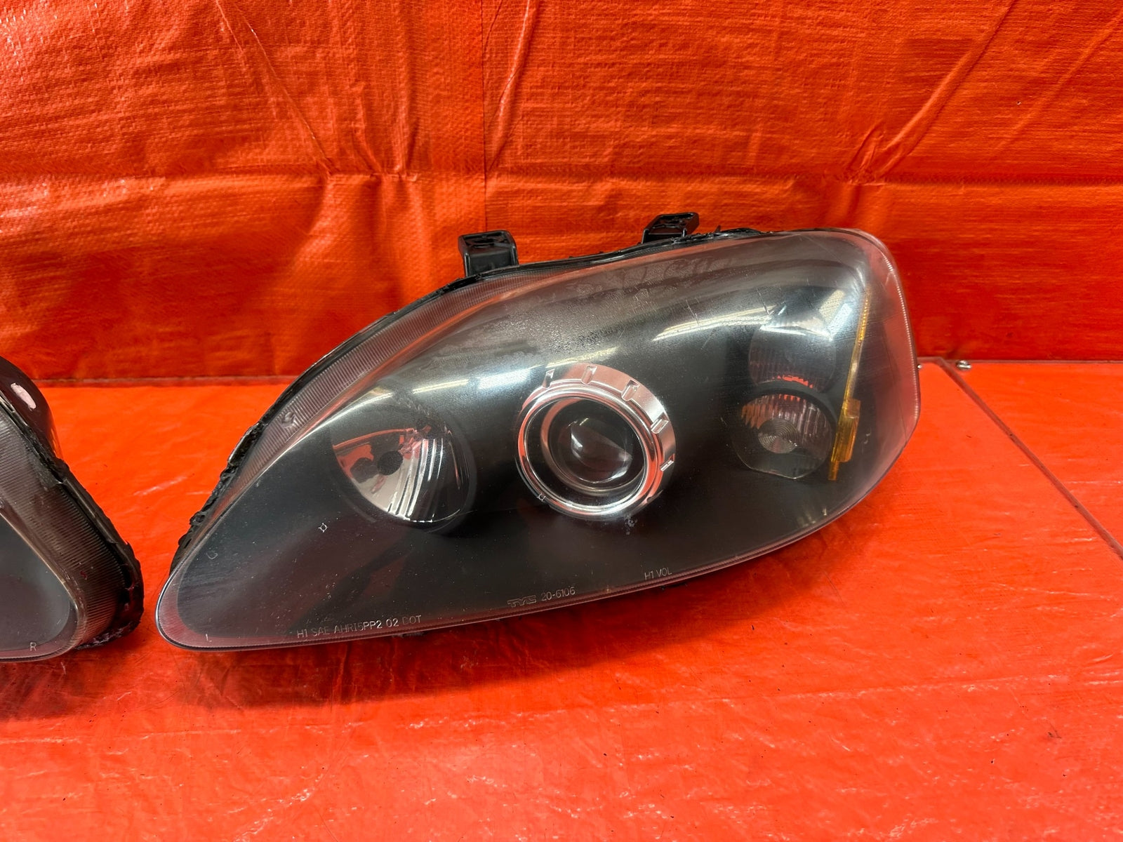 99 00 HONDA CIVIC   AFTERMARKET BRAND   PROJECTOR HEADLIGHT HEADLAMPS   #2029