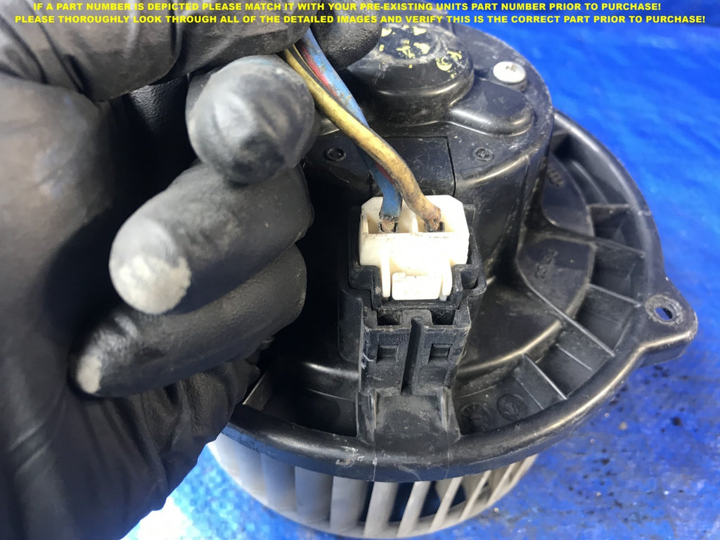 OEM 1999 99 HONDA ODYSSEY   AIR CONDITIONING HVAC BLOWER MOTOR   AC1