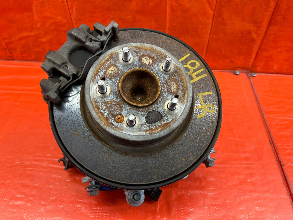 18 21 HONDA ACCORD LEFT REAR SPINDLE KNUCKLE HUB W/ ELECTRONIC CALIPER OEM #1845