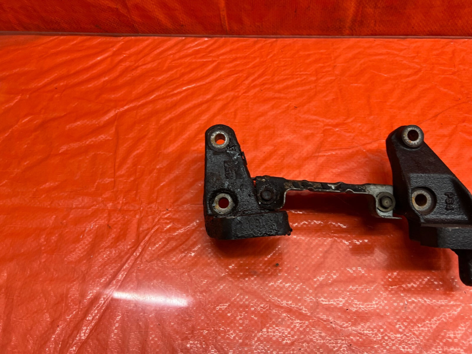 94 01 ACURA INTEGRA LS RS GS NON VTEC   POWER STEERING PUMP BRACKET SET OEM #1615
