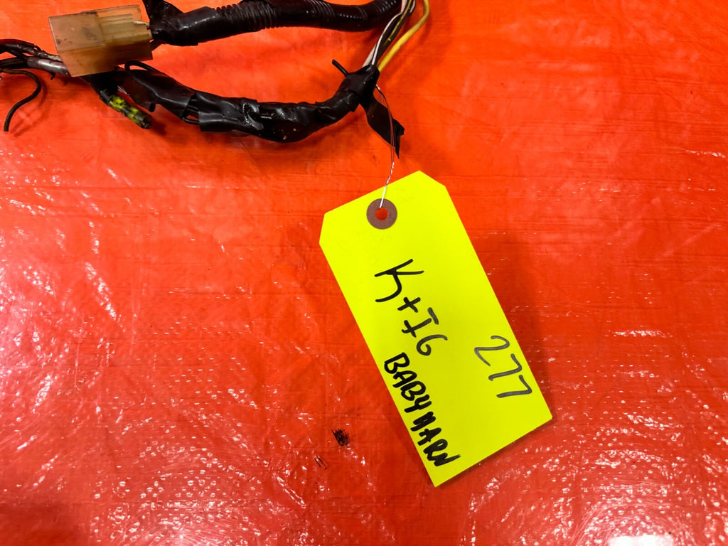 88 89 HONDA CRX DX   KEY IGNITION SWITCH WIRE HARNESS WIRING LOOM   OEM #2776