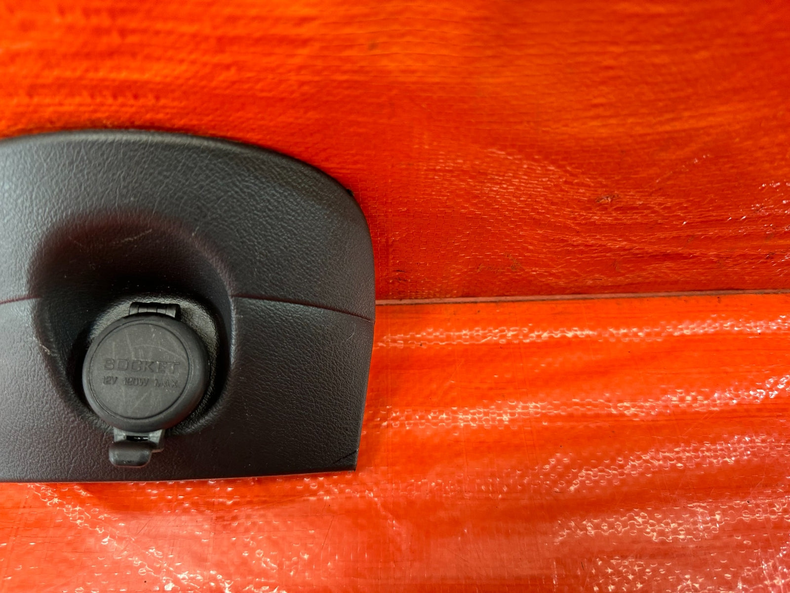 02 05 HONDA CIVIC SI EP3 HATCH 12 VOLT SOCKET INSTRUMENT CENTER FRONT COVER #2134