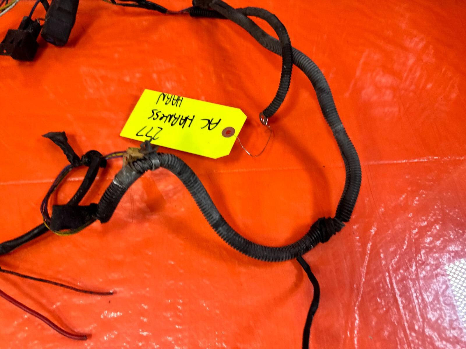 88 89 HONDA CRX DX   ENGINE BAY AIR CONDITIONING AC WIRE HARNESS WIRING LOOM OEM4