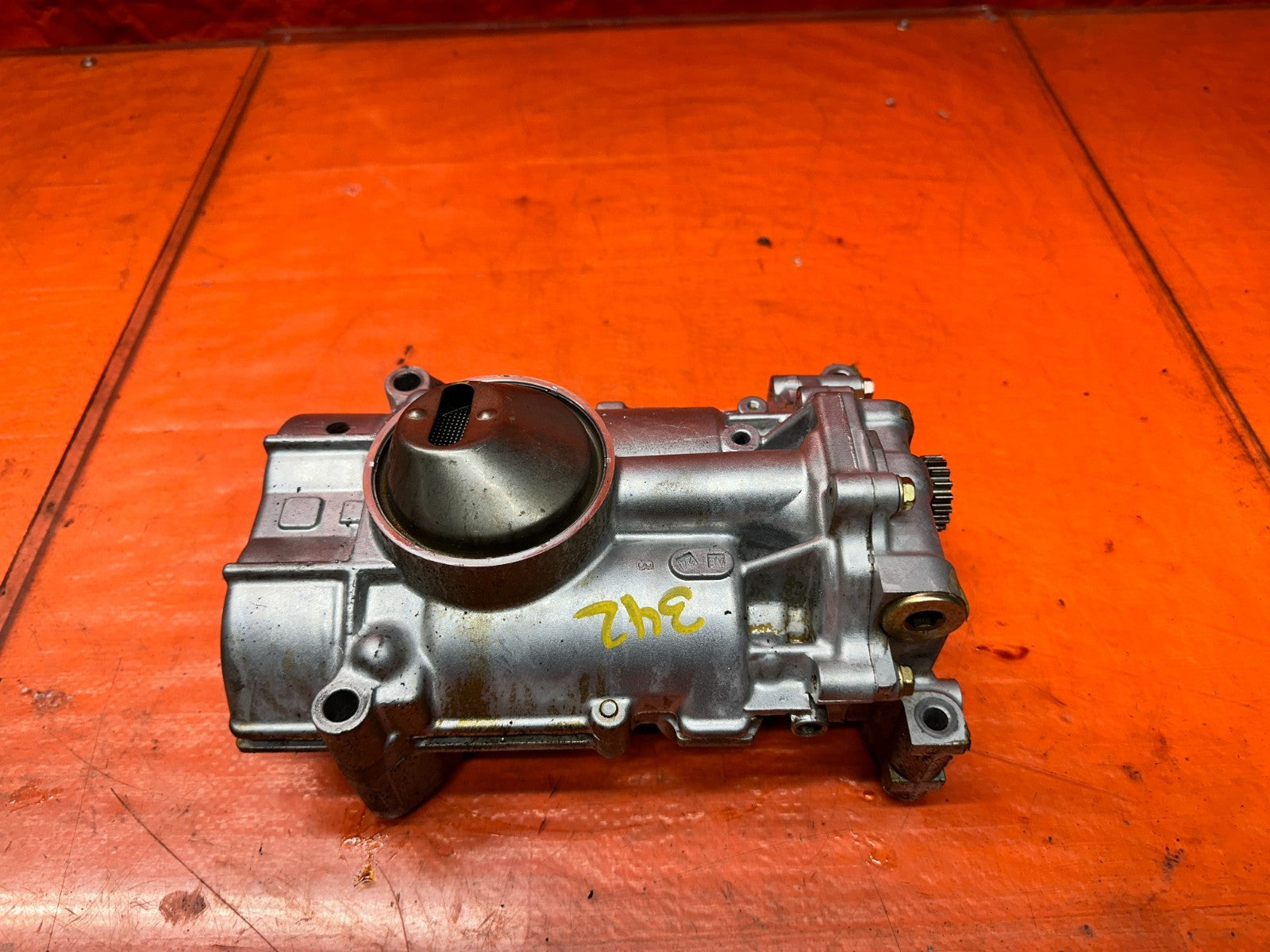 04-05 ACURA TSX 4D 2.4L K24A2 ENGINE OIL PUMP BALANCE SHAFT ASSY OEM #34211