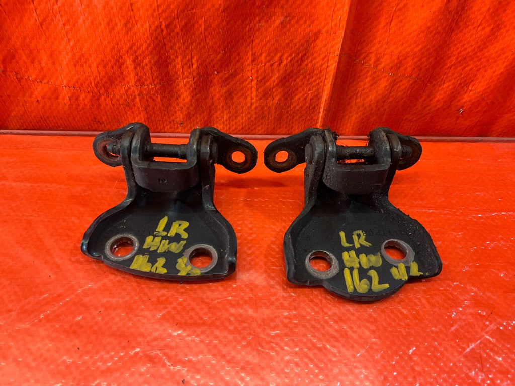 92 00 HONDA CIVIC SEDAN   DRIVER LEFT REAR   DOOR HINGE SET UPPER LOWER OEM #1620