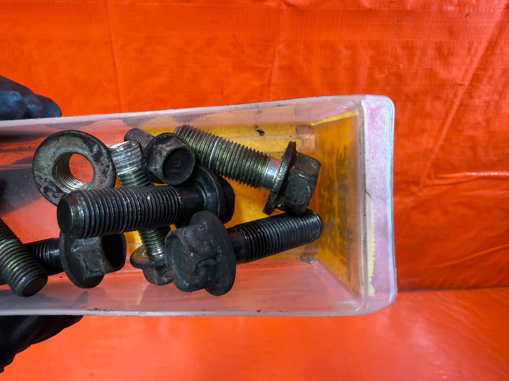 09 14 ACURA TSX   FRONT ENGINE MOTOR MOUNT BOLTS HARDWARE   OEM #3211