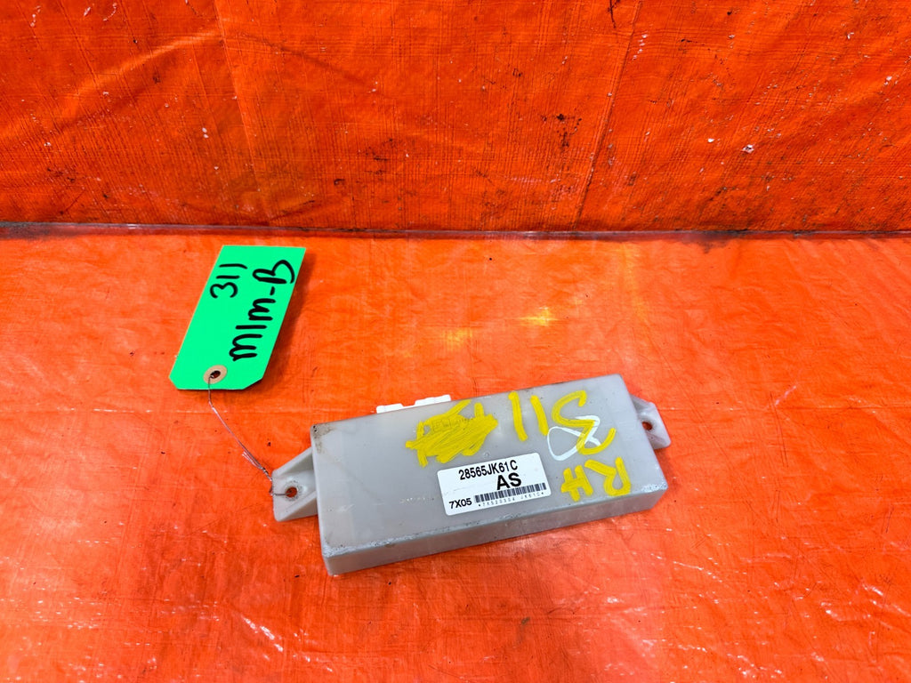 INFINITI G37 2D COUPE SPORT S RIGHT FRONT SEAT CONTROL MODULE 28565JK61C / 3110