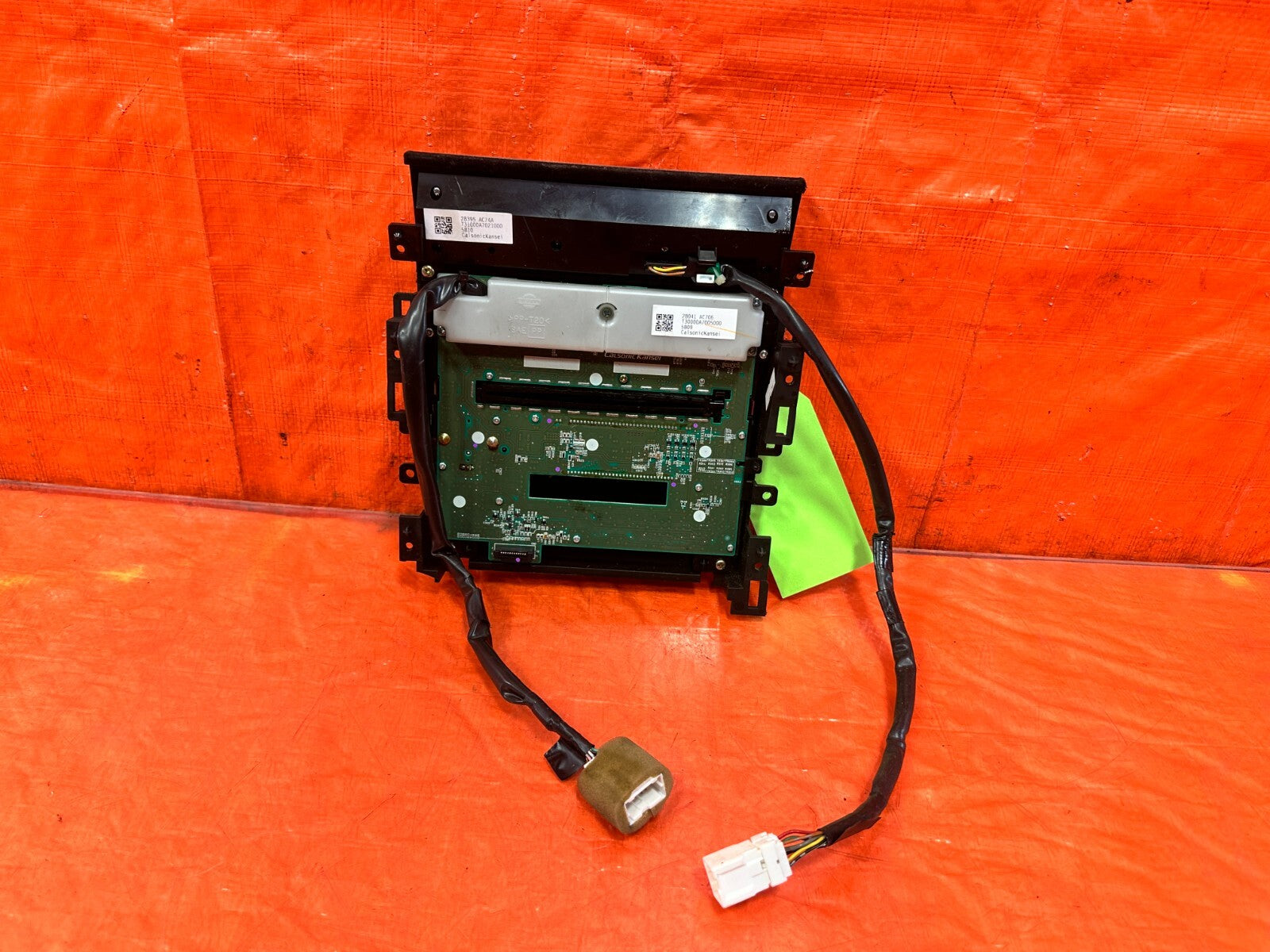 03 05 INFINITI G35 COUPE   W/ NAVI    AC HEATER CLIMATE CONTROL   OEM #2987