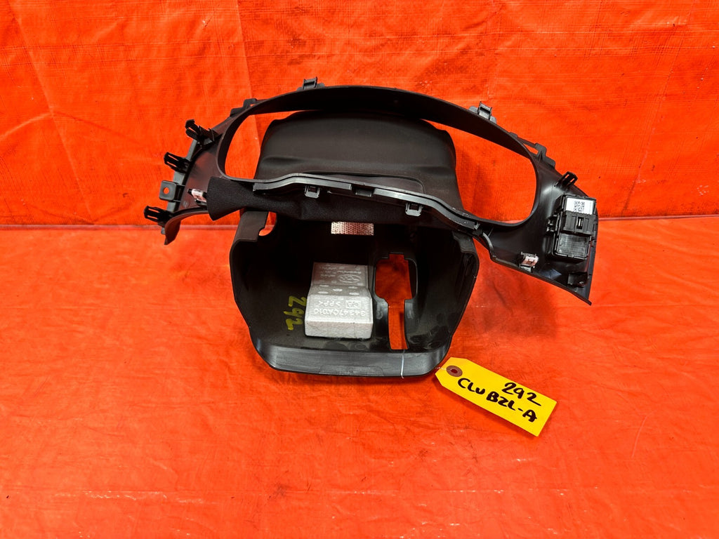 13 20 SUBARU BRZ   KEY IGNITION STEERING COLUMN COVER TOP BOTTOM   OEM #2921