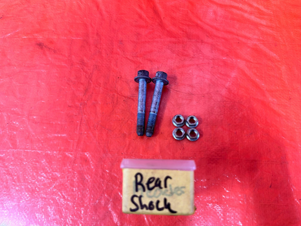 04 08 ACURA TSX   REAR SHOCK STRUT BOLTS NUTS HARDWARE   OEM FACTORY #3040