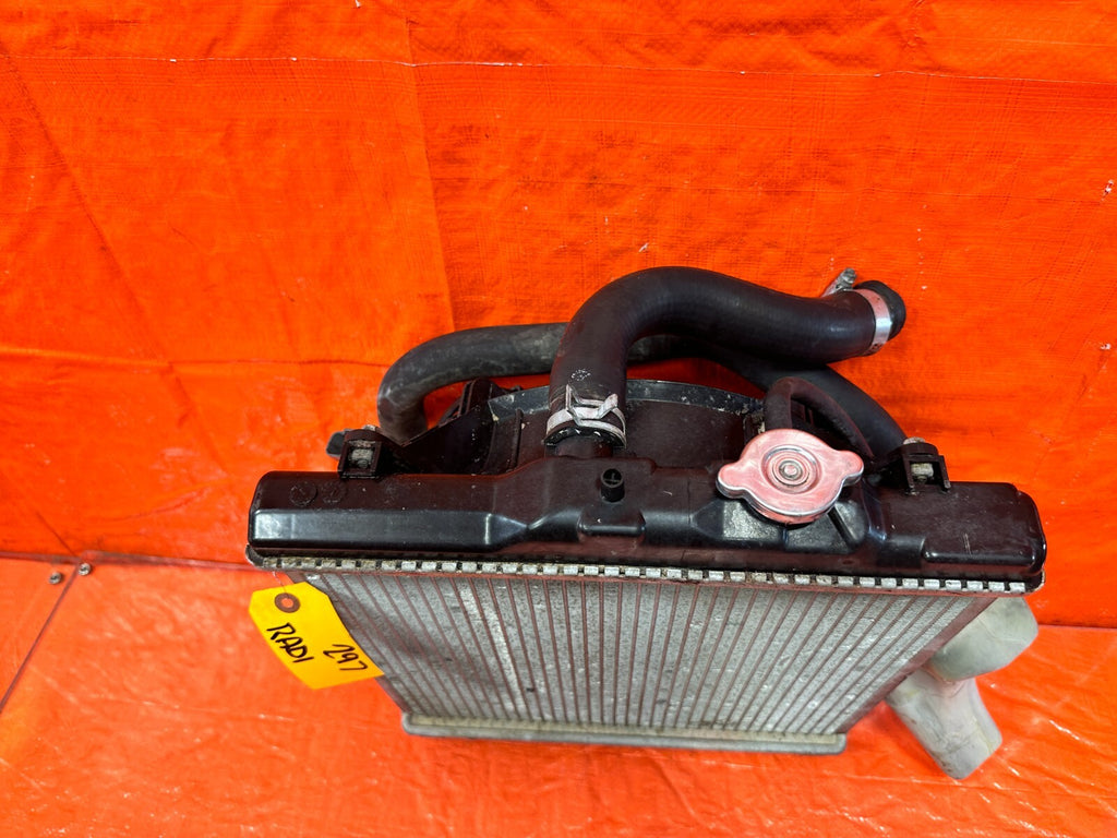93 97 HONDA DEL SOL 92 00 CIVIC   RADIATOR W/ FAN & HOSES   OEM #2971