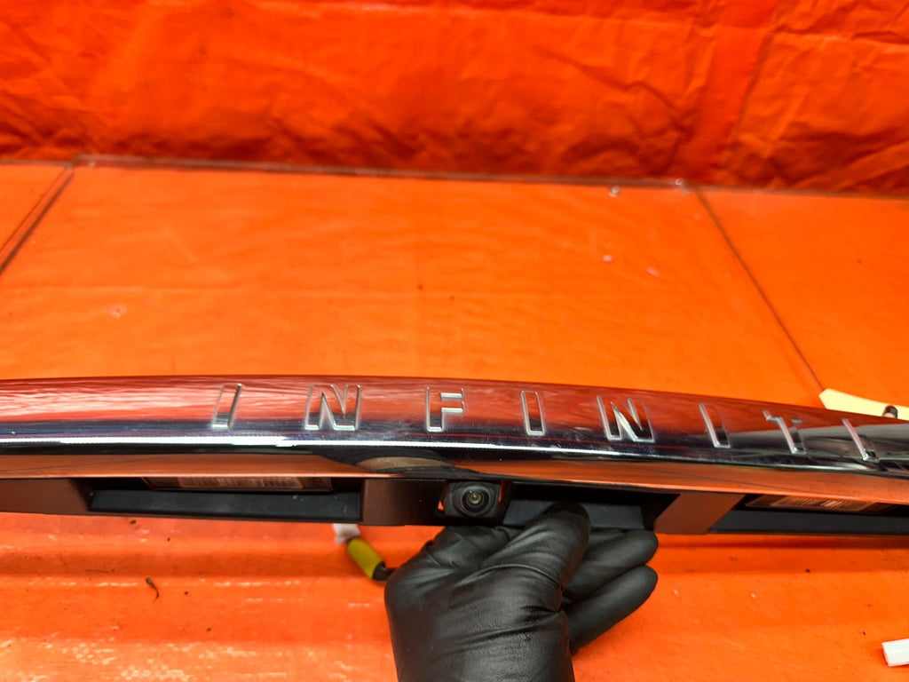 14-24 INFINITI Q50 4D REAR TRUNK LID MOLDING TRIM BACK UP REAR VIEW CAMERA #Q508