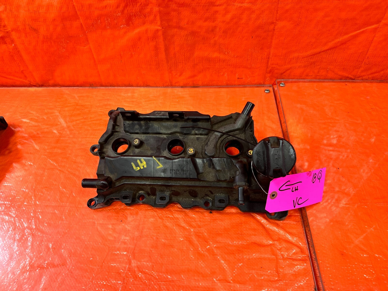 16 20 INFINITI Q50 & Q60   3.0L 300HP VR30DDTT DRIVER LEFT ENGINE VALVE COVER 180