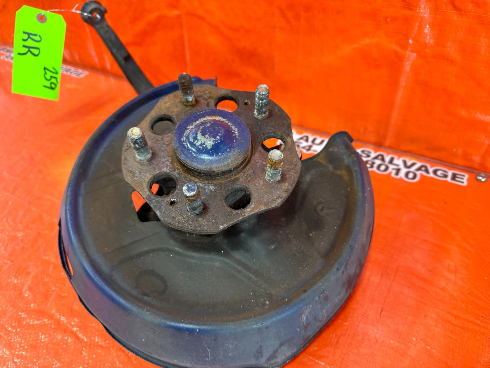 97 01 HONDA PRELUDE   PASSENGER RIGHT REAR   SPINDLE KNUCKLE HUB   OEM #2595