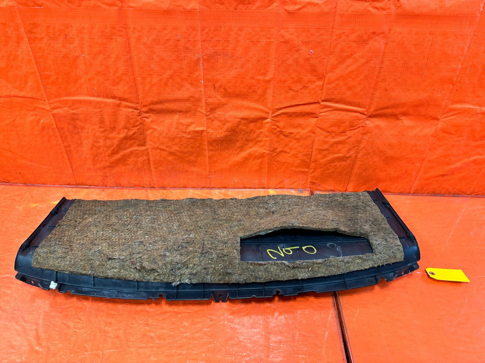 00 09 HONDA S2000   REAR SOFT TOP TRAY TRIM PLASTIC   OEM FACTORY OE #2905