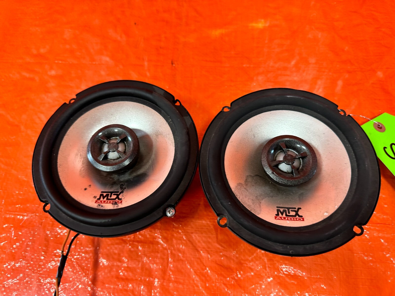 03 06 LANCER EVOLUTION VIII 8 EVO IX 9   MTX AUDI TDX6502 SPEAKERS   #EVO95