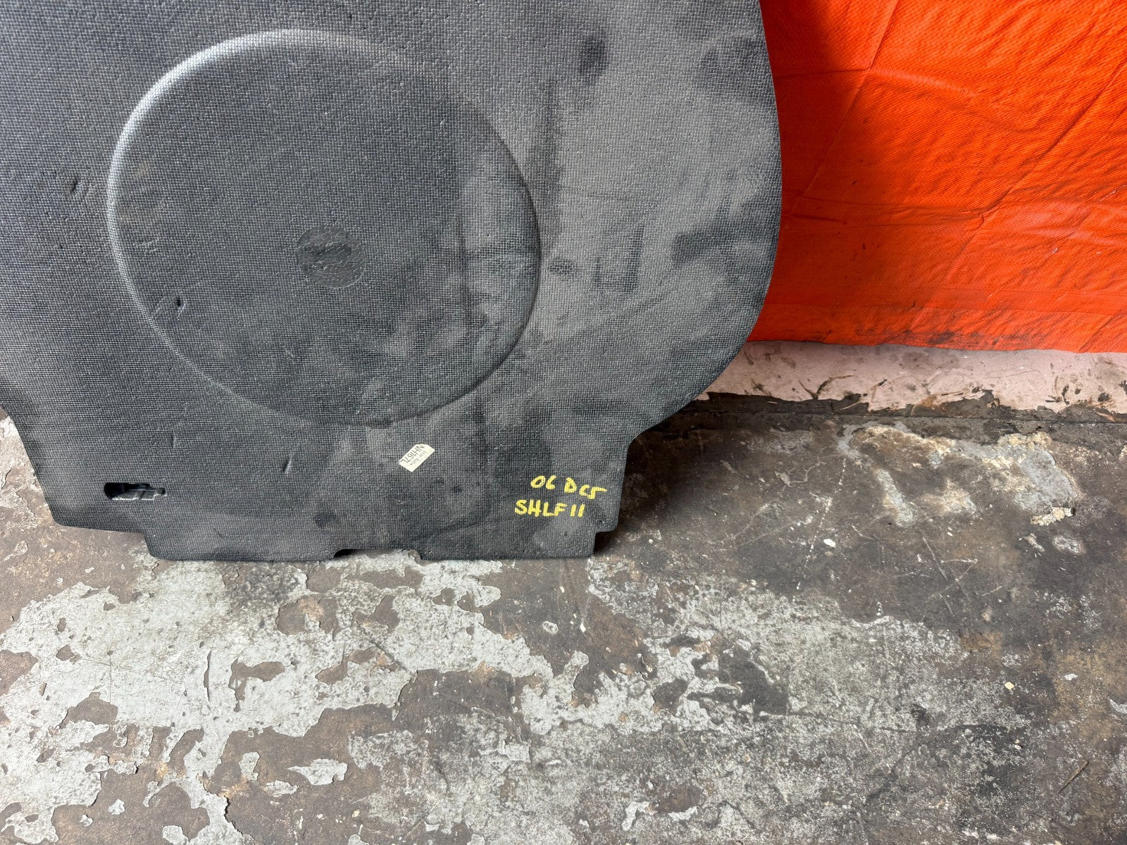 02 06 ACURA RSX TYPE S 2.0L REAR TRUNK SPARE TIRE FOAM OEM #3294