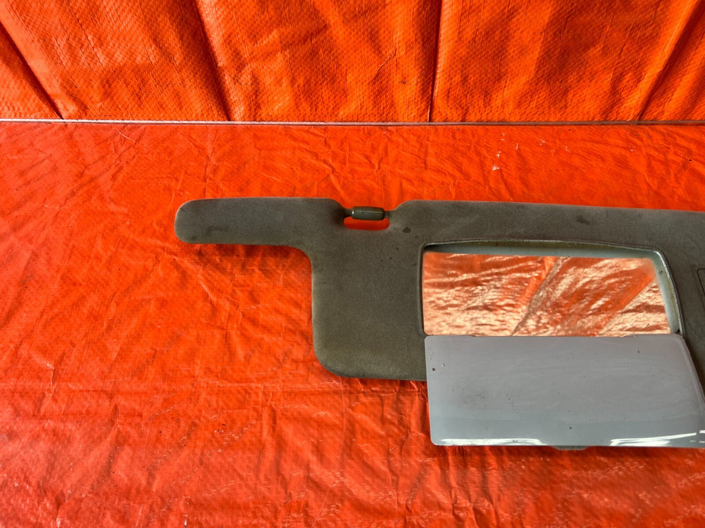95 96 HONDA PRELUDE   SUN VISOR   PASSENGER RIGHT SIDE   GRAY COLOR   OEM #13811