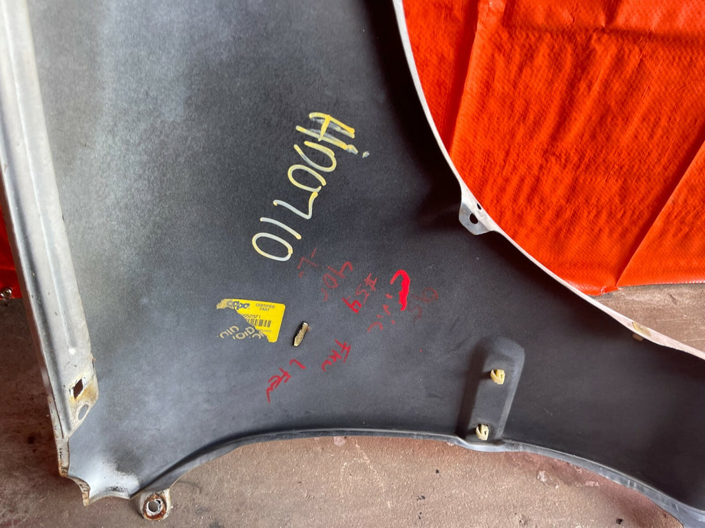 92 95 HONDA CIVIC   SEDAN 4D MODEL ONLY   DRIVER LEFT FRONT   FENDER   WHITE 11
