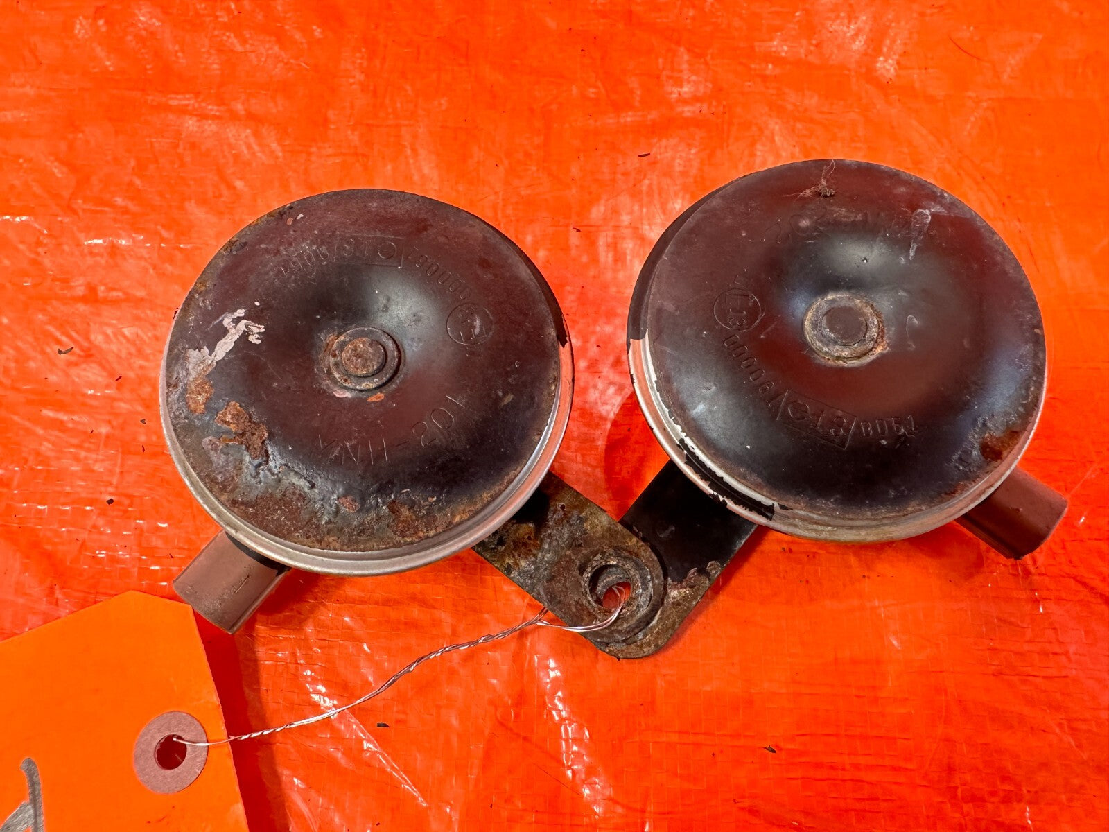02 04 ACURA RSX   HORN COMBO SET   HORNS HIGH AND LOW   02 04 MODEL   OEM #2717
