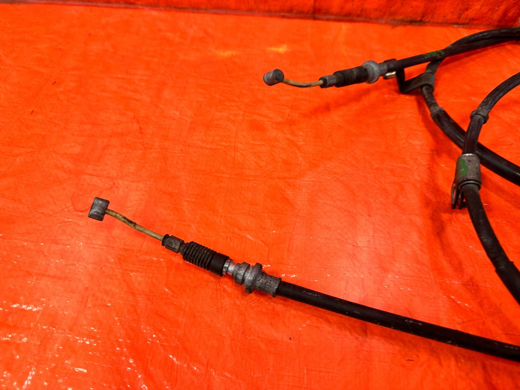 09 11 MAZDA RX8 RX 8EMERGENCY PARKING BRAKE CABLE SET CABLES LEFT RIGHT OEM 3033
