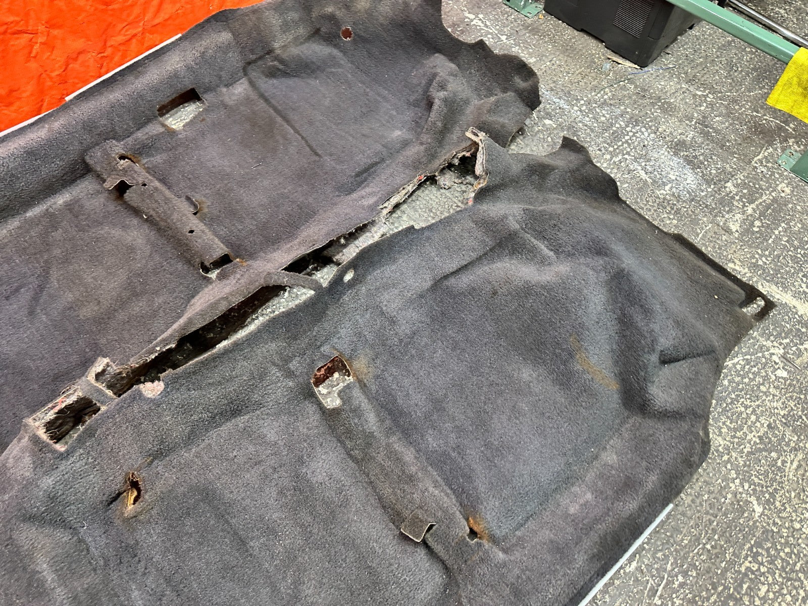 97-01 HONDA PRELUDE 2D 2.2L H22A4 INTERIOR FLOOR CARPET MAT GRAY OEM #LUDE13