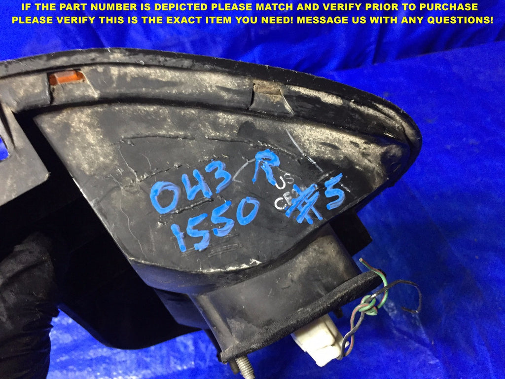1992 1993 1994 1996 Summit Colt Vista Expo SW Right Pass Genuine OEM tail light 5